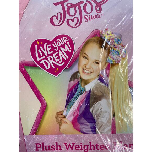 JoJo Siwa Plush Unicorn Weighted Blanket 36x48. I’m The Mane Event. 4.5lbs - Picture 2 of 7